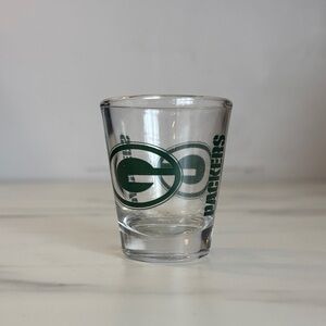 Green Bay Packers Original NFL Team Logo Shot Glass - Green